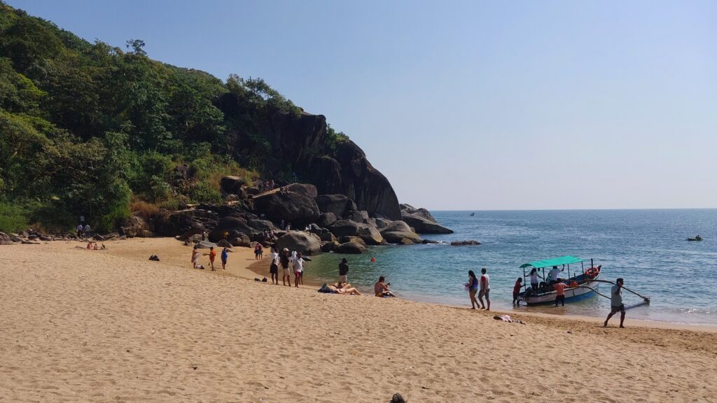 Butterfly beach in Goa