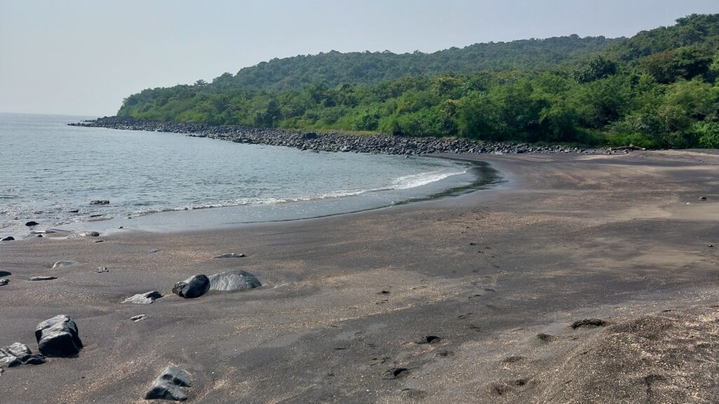 Tilmati Beach black sand beach in karwar karnataka