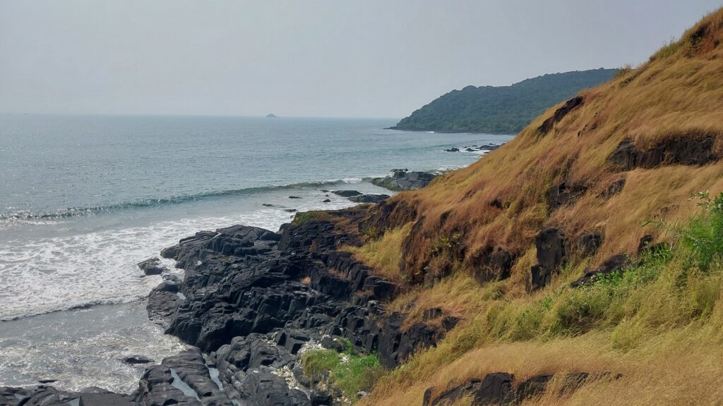 Tilmati Black sand beach in karwar karnataka