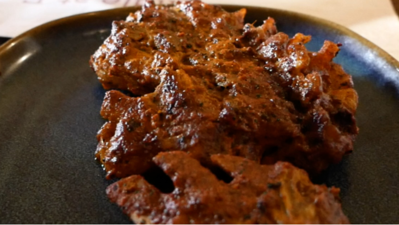 Grilled Mutton Ribs at the Nahdi Mandi Restaurant Bangalore